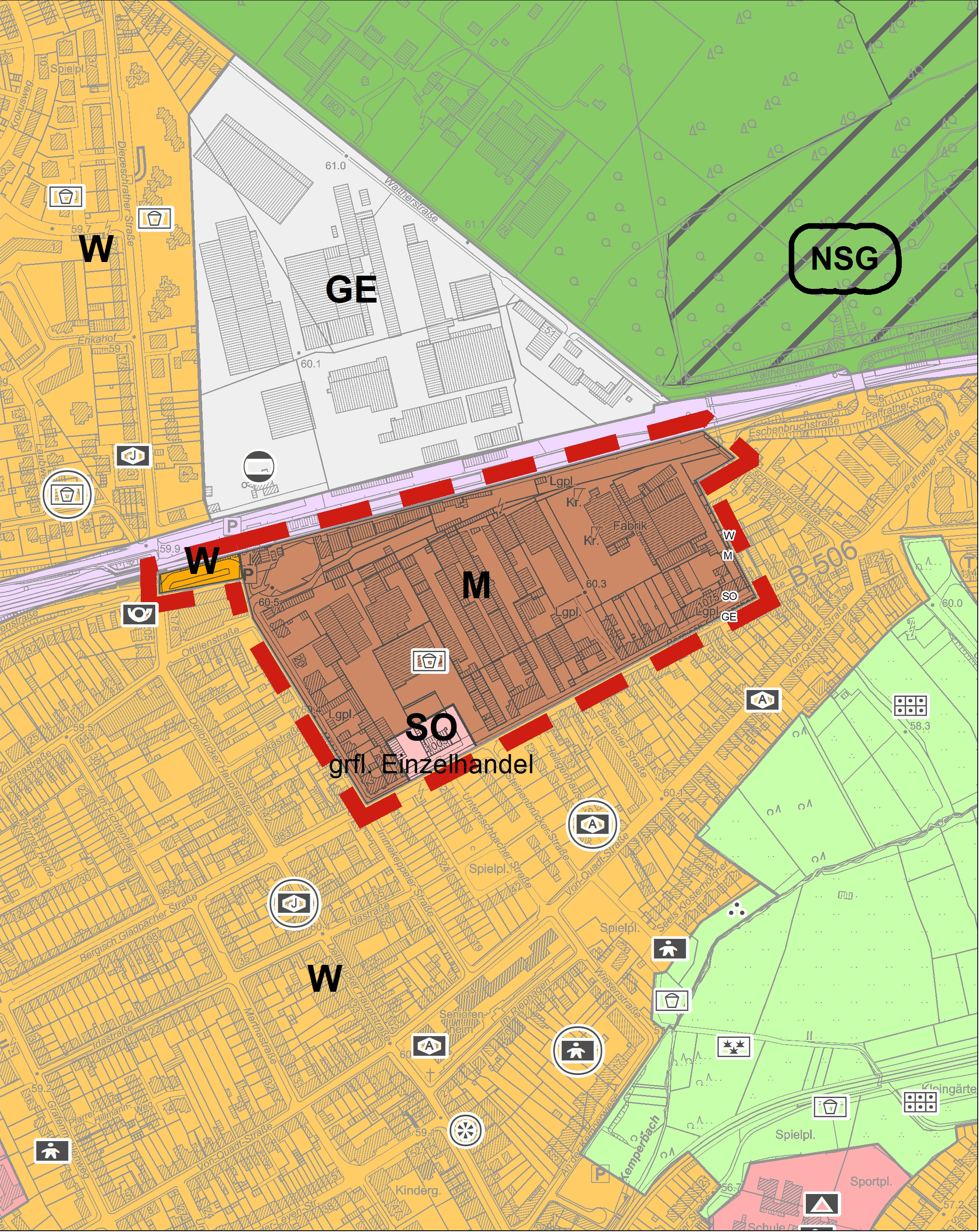 Flächennutzungsplan mit beabsichtigter Darstellung Flächennutzungsplan mit beabsichtigter Darstellung