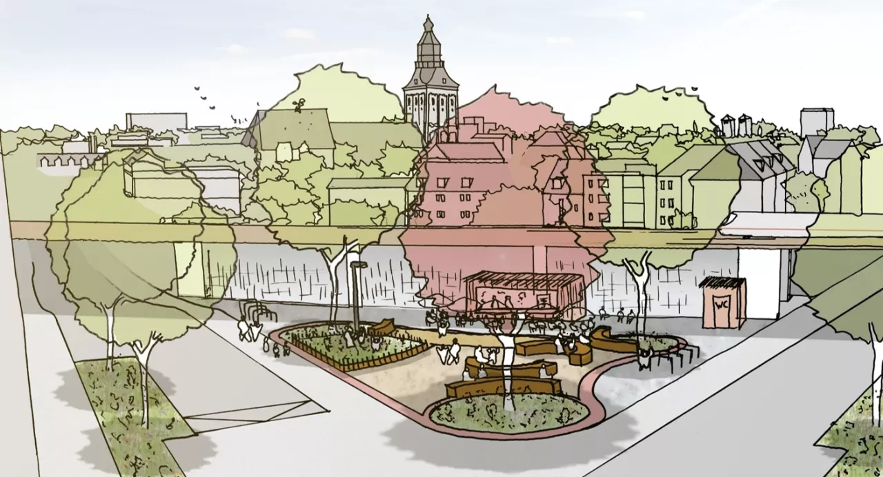 Grafische Darstellung "Grün im Veedel" Grafische Darstellung "Grün im Veedel"